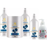 Kit Cauterização Hábito Carga De Queratina + Relaxante 170ml