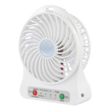 Mini Ventilador Para Escritorio Portatil Recargable Usb