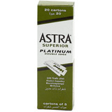 Cuchillas De Doble Filo 100 astra Superior Premium Plat