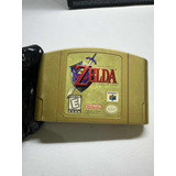 Zelda Ocarina Of Time N64 Dorado Auténtico
