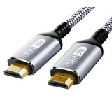 Cable Hdmi V2.1, 8k A 60hz, 4k A 120hz, Gris 3m