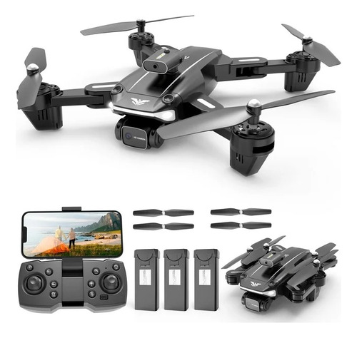 D89 Zumbido Dron Con Cámara 8k 3 Baterías Evitación