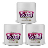 Desmaia Volume Colágeno E Queratina 500g All Nature  3 Unids