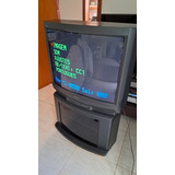 Tv Sony Trinitron Kv3470t + Rack Original Sony Su70t