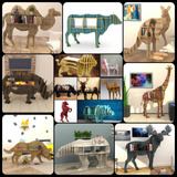 Pack Vectores Muebles Animales 3d Vip Corte Laser Cnc H034