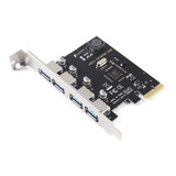 Controladora Pci Usb 3.0 4 Puertos 5 Gbps Nuevo Ver 1.0