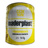 Adhesivo Para Pu/ Pvc X 14 Kg Maderplast  Envio Gratis