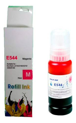 Tinta Alternativa Para Epson Ecotank L3110 T544 70ml