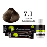 Tinte L'oréal Professionnel  Inoa Tom 7.1 Louro Acinzentado