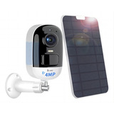 Ation® Solar Cámara De Seguridad Con Baterias Ultra Hd 4mp