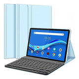 Funda Con Teclado Para Lenovo Tab M10 Plus 10.3 Tb-x606f/x