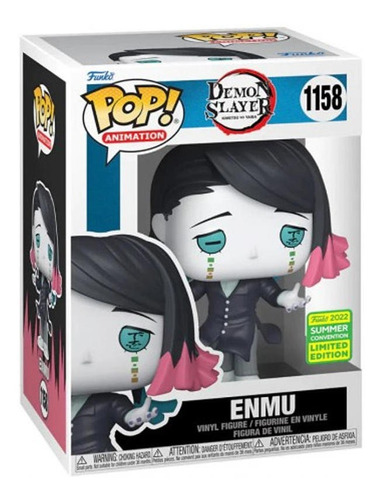  Funko Pop Animation Demon Slayer Enmu Sdcc 1158