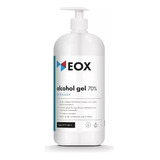 Alcohol Gel 70% Sin Enjuague Eox 1 Litro Con Válvula