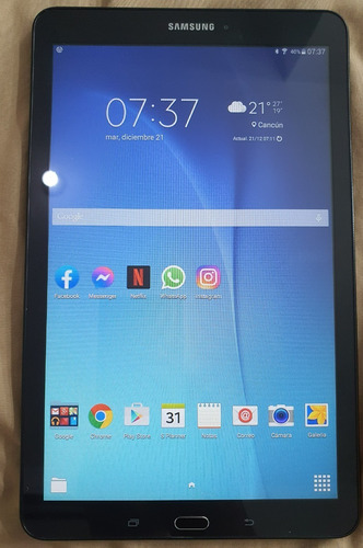 Tablet  Samsung Galaxy Tab E Sm-t560 9.6 8gb Black Con 1.5gb