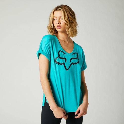 Polera Lifestyle Mujer Boundary Celeste Fox