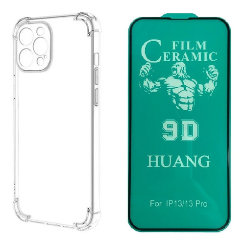 Capa Capinha Case + Pelicula Ceramica 9d Para iPhone 13 Mini