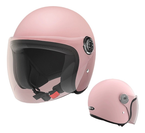 Casco De Motocicleta Half-helmet Para Hombres Y Mujeres 2023