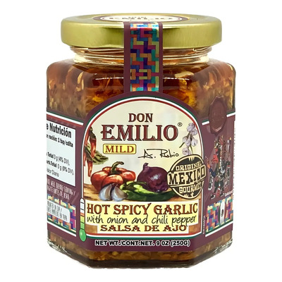 Don Emilio Salsa De Ajo Crujiente Con Cebolla Y Chile 250 Gr | MercadoLibre