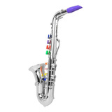 Saxofón De Juguete De Plástico Para Niños, Mini Saxofón Para
