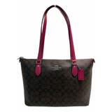 Bolsa Coach Café Rosa Tote Original  Monograma C Mujer Ch504