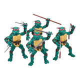 Tmnt Ninja Elite Leonardo Raphael Michelangelo Donatello Set