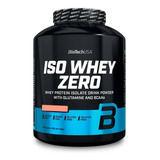 Suplemento En Polvo Iso Whey Zero  Biotech Iso Whey Zero Proteínas Sabor Frutilla En Pote De 2.27kg