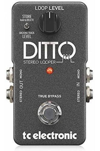 Tc Electronic Ditto Stereo Looper Pedal Looper Guitarra Elec