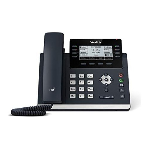 Teléfono Ip T43u, 12 Cuentas Voip, Pantalla Gráfica D...