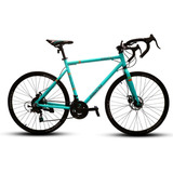 Bicicleta Ruta 700c Fantom Aluminio Azul 3x7v