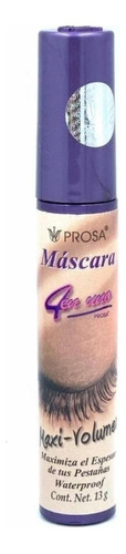 Pestañina Prosa Maxi Volumen 13g Color Negro