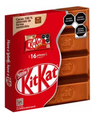 Kitkat Chocolate 16 Pzas. 41.5 G
