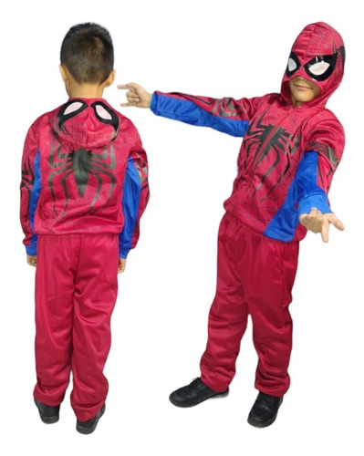 Disfraz Conjunto Niño Pans-pants Hombre Araña Spiderman 