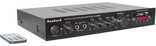 Amplificador Potencia Audio 5 Canales Dvd Bluetooth Av-298bt