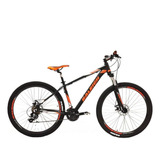 Bicicleta Mountain Bike Raleigh Mojave 2.0 R29 21v Color Negro/naranja Tamaño Del Cuadro 19