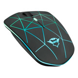 Mouse Gamer Inalambrico Recargable Gxt 117 Strike Trust Color Negro