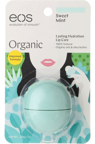 Eos Smooth Lip Balm Sphere, Sweet Mint 0.25 Oz (pack Of 12)