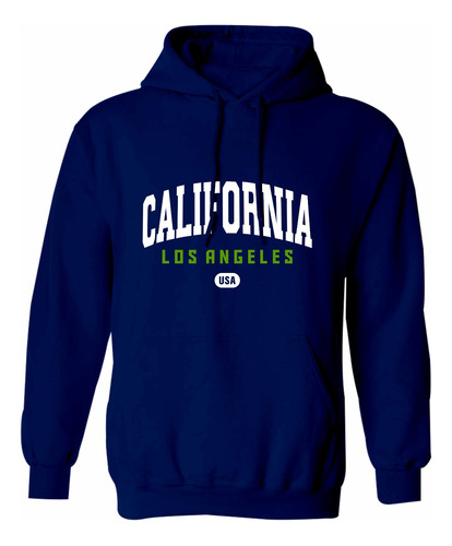 Sudadera Modelo California Los Angeles Usa Estampado Vinil