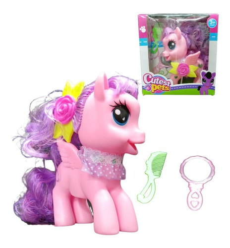 Pony Unicornio Juguete My Little Con Alas Niñas Regalo 