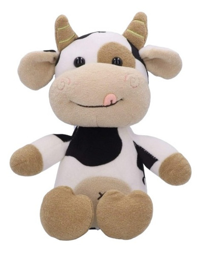 Peluche Vaca Muñeco Juguetes Didácticos Para Niños 