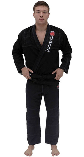 Kimono De Jiu Jitsu Koral One Azul + Protetor Bucal Grátis