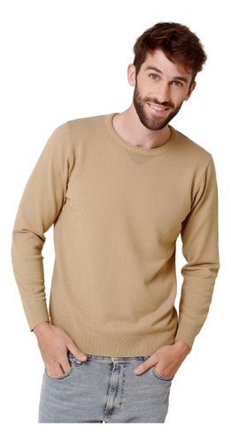 Sweater Hombre Cuello Redondo. M/ Estacion Liviano Art. 326