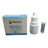 Test De Ph 10ml Watervet Rinde 250 Mediciones Acuario Pecera