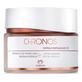 Natura Chronos Gel Creme Antissinais 70+dia Fps 30 40g