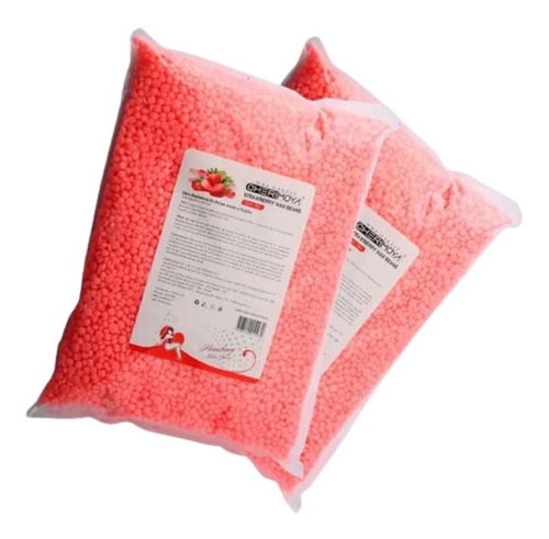 Cera Depilatoria Granulada Frutilla 1000g