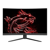 Monitor Gamer Curvo Msi Optix G32c4 Led 31.5  Negro 100v/240v