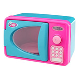 Forno Microondas Infantil Rosa C/ Luz E Som Usual Brinquedos