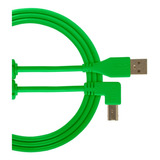 Cable Audio Usb Udg 2.0 A-b 3 Mt Verde En Angulo U95006gr