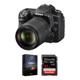 Nikon D7500 Dslr Camara Con 18-140mm Lens And Sdetware Kit