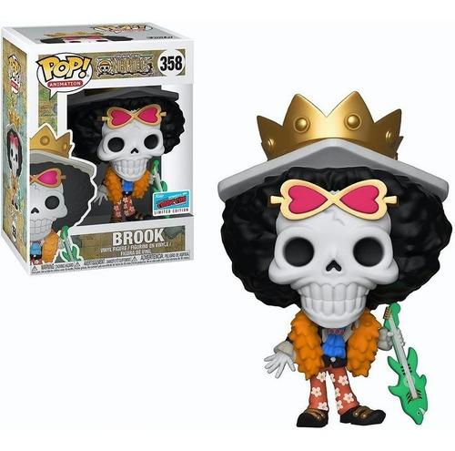 Brook Funko Pop De Una Pieza 358