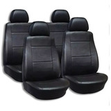 Funda Cubre Asiento Cuerina Cuero Eco Auto 10 Pzas Universal